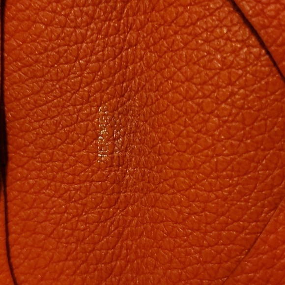 Hermes Bastia Coin Pouch in Signature Orange - Picture 5 of 12